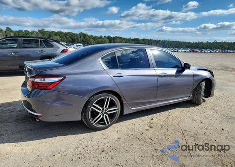 2017 Honda Accord Sport from USA, damaged, VIN 1HGCR2F5XHA000807